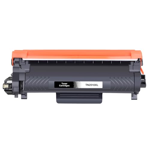 TN2510XL Toner Schwarz Kompatibel für Brother HL-L2400DWE DCP-L2620DW HL-L2445DW DCP-L2660DW DCP-L2665DW MFC-L2800DW MFC-L2827DWXL MFC-L2835DW MFC-L2860DW MFC-L2860DWE (1er-Pack) von Jhaan