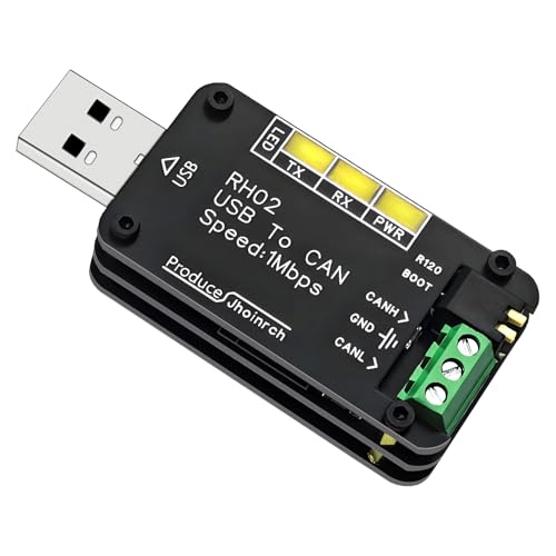 Jhoinrch USB-zu-CAN-Bus-Konverter-Basis, Open-Source-Hardware, unterstützt mehrere Firmware und Betriebsmodi Jhoinrch USB-zu-CAN-Bus-Konverter-Basis, Open-Source-Hardware, unterstützt mehrere Firmware und Betriebsmodi von Jhoinrch