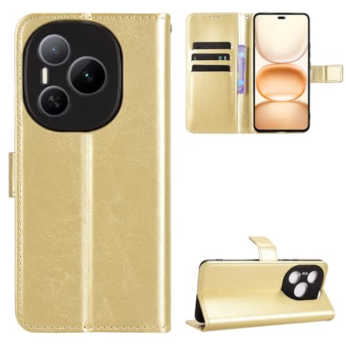 Hülle Kompatibel mit Honor Power 5G DVD-AN00 [PU-Leder+Shell] [Flip Stand] [Kartenschlitz] [Magnetverschluss] Jin von Jiajihua