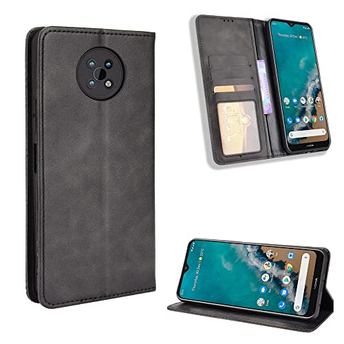Jiajihua Hülle Kompatibel mit Nokia G50 5G Hülle,Kompatibel mit Nokia G50 5G Etui PU-Leder Flip Kickstand Wallet Card Slot Magnetischer Verschluss Black Jiajihua Hülle Kompatibel mit Nokia G50 5G Hülle,Kompatibel mit Nokia G50 5G Etui PU-Leder Flip Kickstand Wallet Card Slot Magnetischer Verschluss Black von Jiajihua