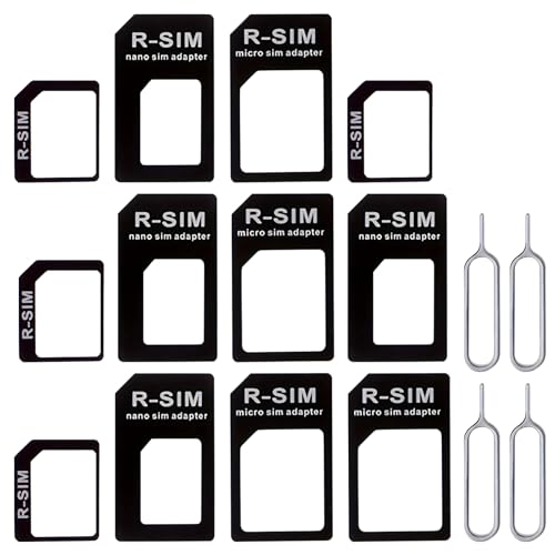4 in 1 Nano SIM Karten Adapter,4 Set Nano-SIM Adapter mit SIM-Auswurfstift Pin Auswerfen Removal Tool,Kompatibel mit Smartphone,Nano auf Micro,Nano auf Standard-SIM-Karte,Micro-to-SIM-Karte Adapte 4 in 1 Nano SIM Karten Adapter,4 Set Nano-SIM Adapter mit SIM-Auswurfstift Pin Auswerfen Removal Tool,Kompatibel mit Smartphone,Nano auf Micro,Nano auf Standard-SIM-Karte,Micro-to-SIM-Karte Adapte von Jiakalamo