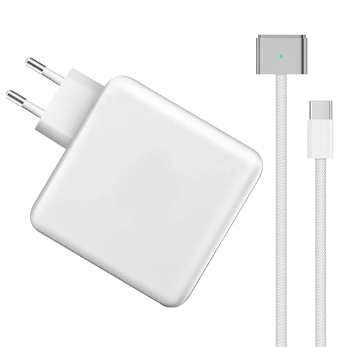 Mac Book Pro Air Ladekabel,96W Ersatzladegerät mit 2.2M USB-C auf T-Tip Geflochtenes Kabel für MacBook Pro 14/16" 2021~2025 M1 M2 M3 M4 MacBook Air 13/15", A2442 A2487 A2779 A2941 von Jialisita