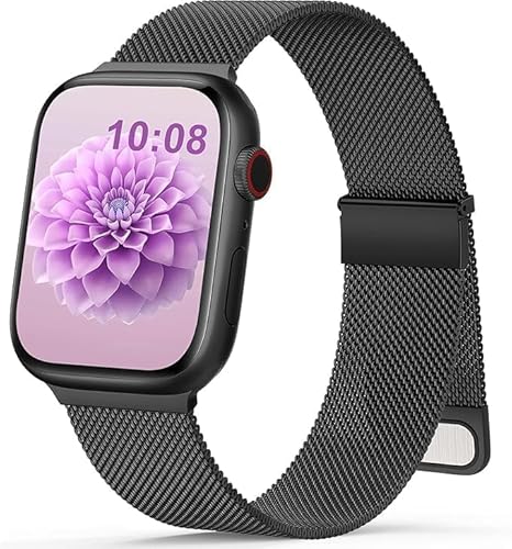 Armband Kompatibel mit Apple Watch Armband 38mm 40mm 41mm 42mm Magnetisch Metall Edelstahl Ersatzarmband Damen Herren für iWatch SE Ultra Series10 9 8 7 6 5 4 3 2 1 Armband Kompatibel mit Apple Watch Armband 38mm 40mm 41mm 42mm Magnetisch Metall Edelstahl Ersatzarmband Damen Herren für iWatch SE Ultra Series10 9 8 7 6 5 4 3 2 1 von Jiamus