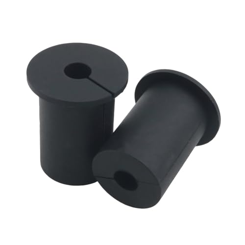 JianLing 2 x Wandloch-Kabelschutzhülse, 2,5 cm, Antennenkabel, Silikondurchführung, Wanddurchführung, Stecker, Schwarz JianLing 2 x Wandloch-Kabelschutzhülse, 2,5 cm, Antennenkabel, Silikondurchführung, Wanddurchführung, Stecker, Schwarz von JianLing