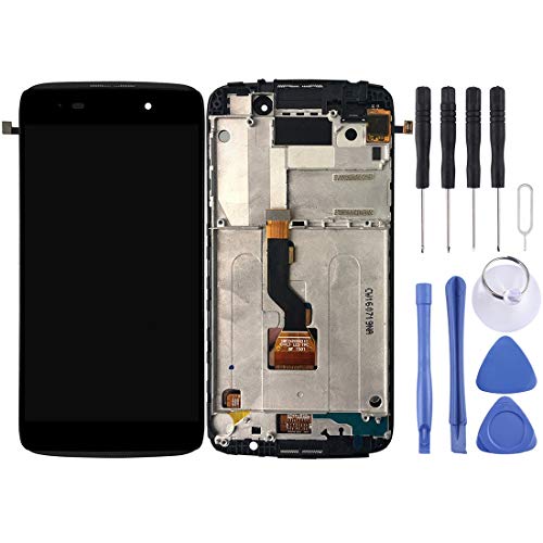 OEM LCD -Bildschirm für Alcatel One Touch Idol 3 4.7 LTE / 6039 Digitalisierer Vollbaugruppe mit Rahmen (schwarz) von Jiang Shoujie