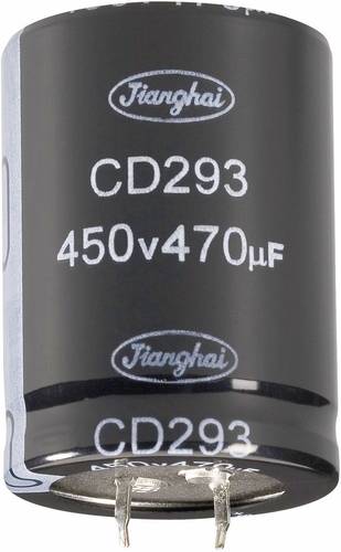 Jianghai ECS2EBW221MT6P22525 Elektrolyt-Kondensator SnapIn 10mm 220 µF 250V 20% (Ø x H) 25mm x 25m von Jianghai
