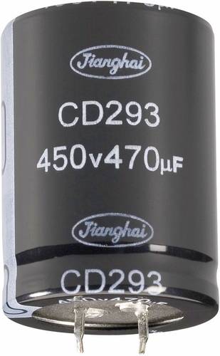 Jianghai ECS2WBZ221MT6P23040 Elektrolyt-Kondensator SnapIn 10mm 220 µF 450V 20% (Ø x H) 30mm x 40m von Jianghai