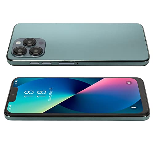 6 GB 128 GB ROM Pro Entsperrtes Smartphone, Dual SIM Android 11 6,2 Zoll Smart Handy mit HD Wassertropfenbildschirm, Vorderseite 8 MP Rückseite 16 MP MT6889 Ten Core (Blau) von Jiawu