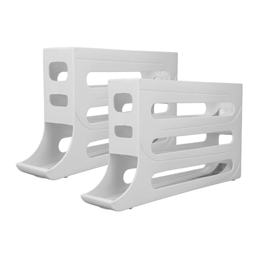 Rollender Eierspender, 2 Stück, 4 Etagen, Platzsparender Automatischer Eierroller, Eierhalter, Automatisch Rollende Eierablage für 60 Eier für die Aufbewahrung Im Rollender Eierspender, 2 Stück, 4 Etagen, Platzsparender Automatischer Eierroller, Eierhalter, Automatisch Rollende Eierablage für 60 Eier für die Aufbewahrung Im von Jiawu