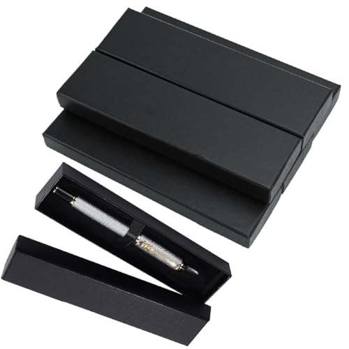 Jidyllic Schwarze Leere Stift-Geschenkbox,6 Pcs Stifte Verpackung Box Kugelschreiber Boxen Leere Stapelbare Stiftebox Aufbewahrungsbox für Schule Schreibwaren Büro Zubehör Geschenkbox Organizer Box Jidyllic Schwarze Leere Stift-Geschenkbox,6 Pcs Stifte Verpackung Box Kugelschreiber Boxen Leere Stapelbare Stiftebox Aufbewahrungsbox für Schule Schreibwaren Büro Zubehör Geschenkbox Organizer Box von Jidyllic