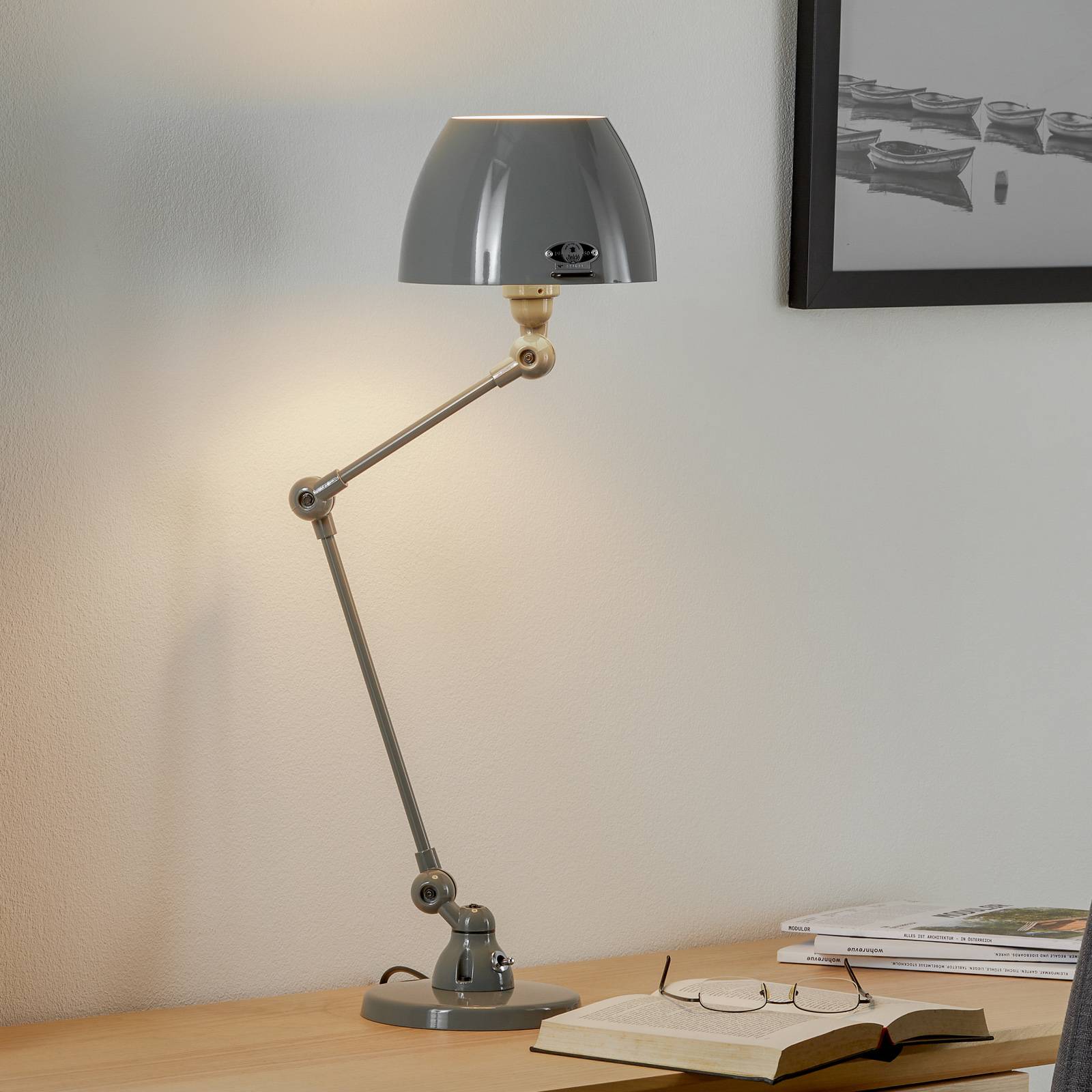 Jieldé Aicler AIC373 Tischleuchte, grau Jieldé Aicler AIC373 Tischleuchte, grau von Jieldé