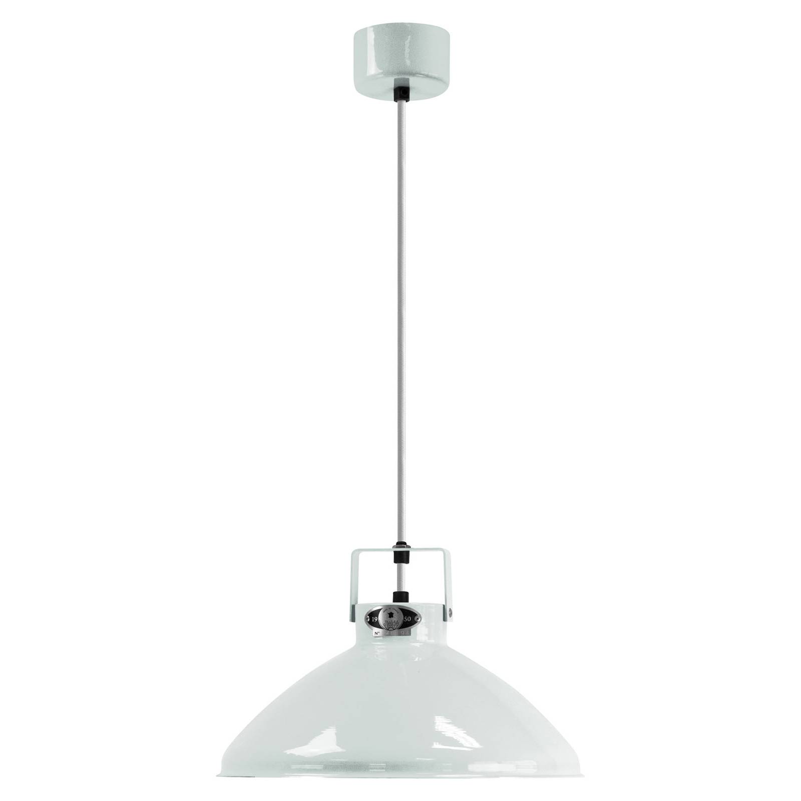 Jieldé Beaumont B240 Hängelampe weiß glänzend Jieldé Beaumont B240 Hängelampe weiß glänzend von Jieldé