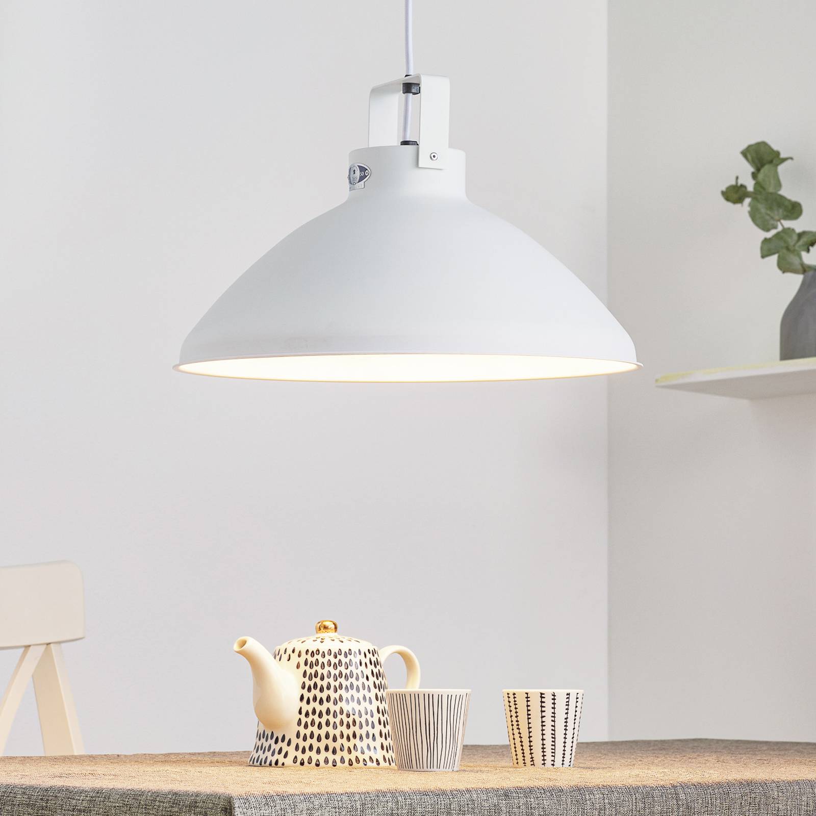 Jieldé Beaumont B360 Hängelampe weiß matt Jieldé Beaumont B360 Hängelampe weiß matt von Jieldé
