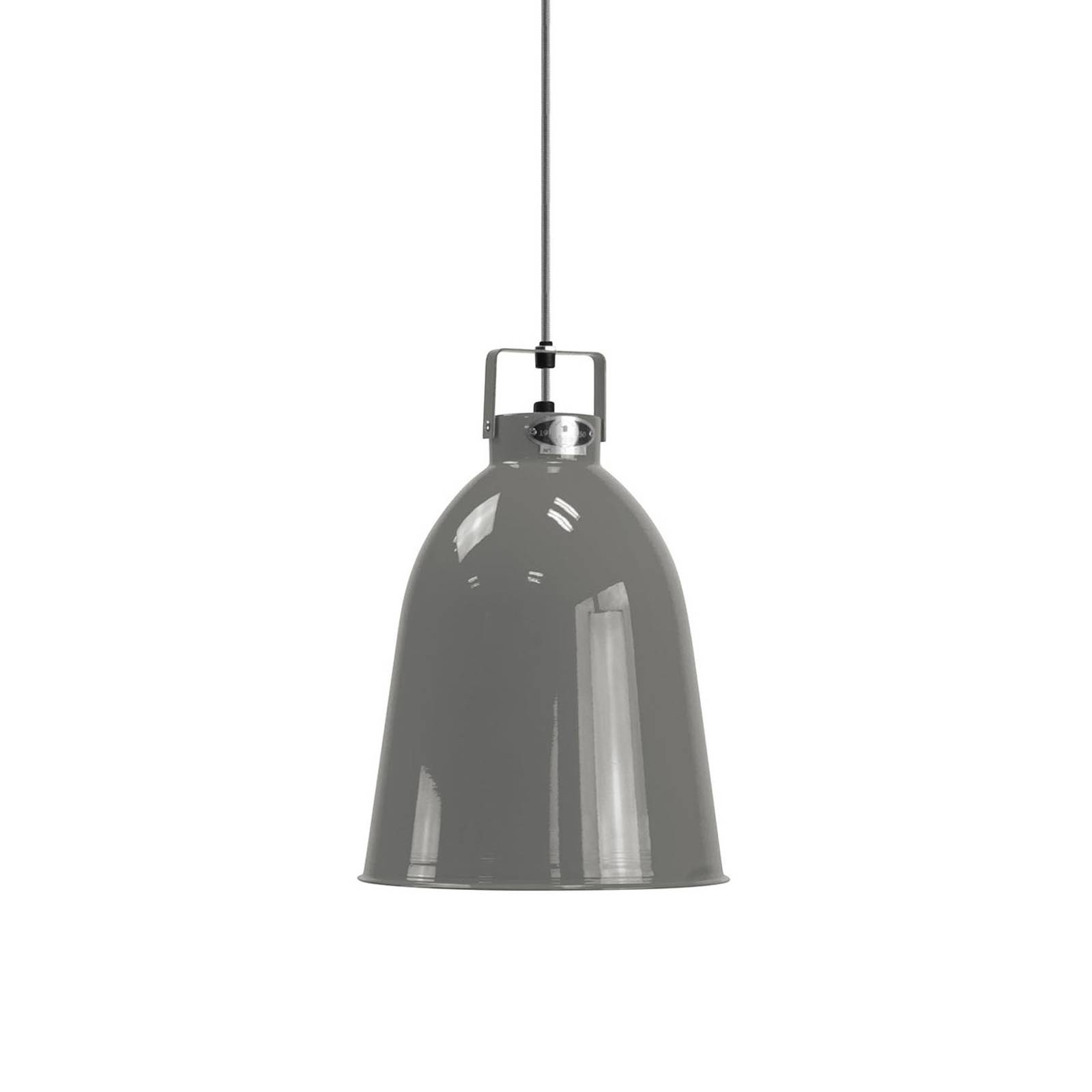 Jieldé Clément C240 Hängelampe grau glanz Ø24cm Jieldé Clément C240 Hängelampe grau glanz Ø24cm von Jieldé