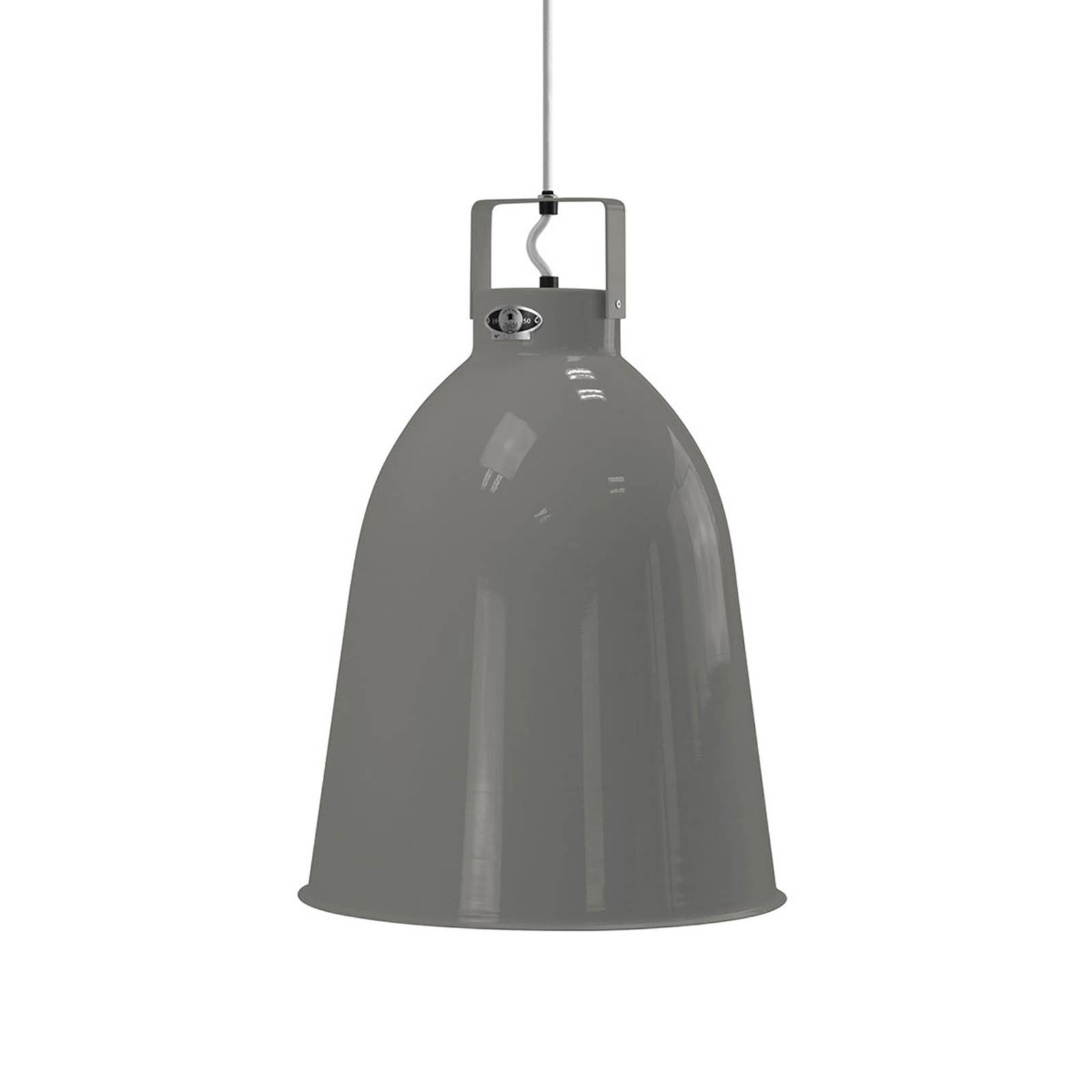 Jieldé Clément C360 Hängelampe grau glanz Ø 36cm Jieldé Clément C360 Hängelampe grau glanz Ø 36cm von Jieldé