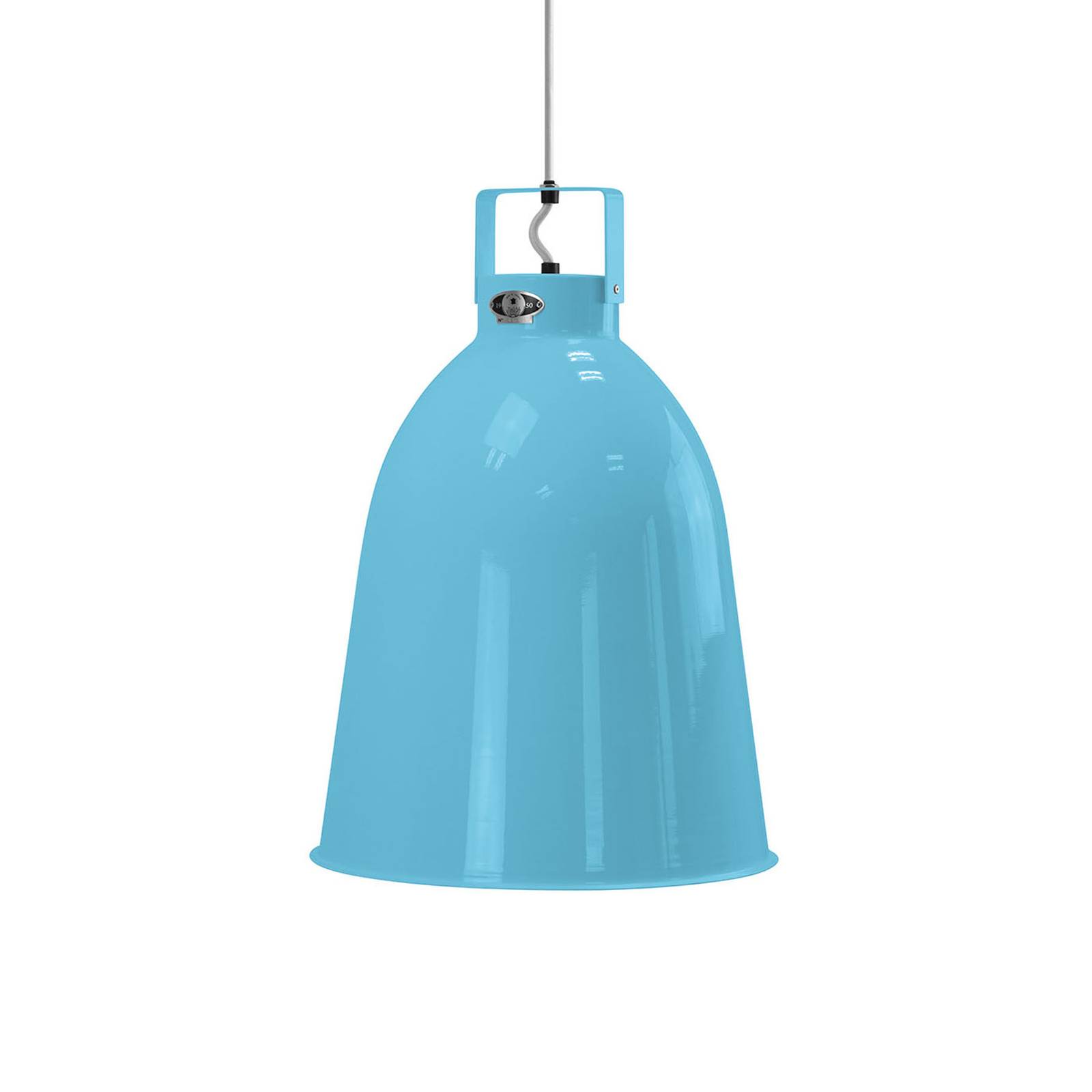 Jieldé Clément C360 Hängelampe hellblau glanzØ36cm Jieldé Clément C360 Hängelampe hellblau glanzØ36cm von Jieldé
