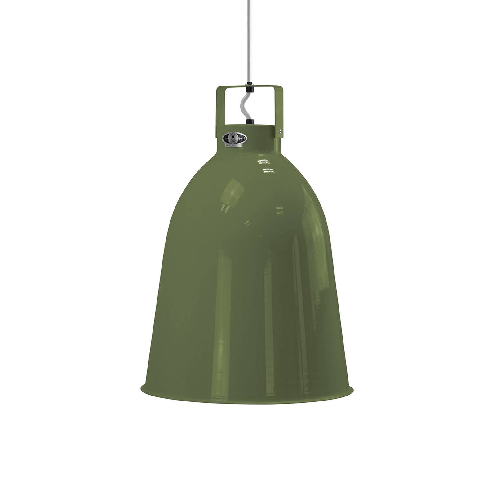 Jieldé Clément C360 Hängelampe oliv glanz Ø36cm Jieldé Clément C360 Hängelampe oliv glanz Ø36cm von Jieldé