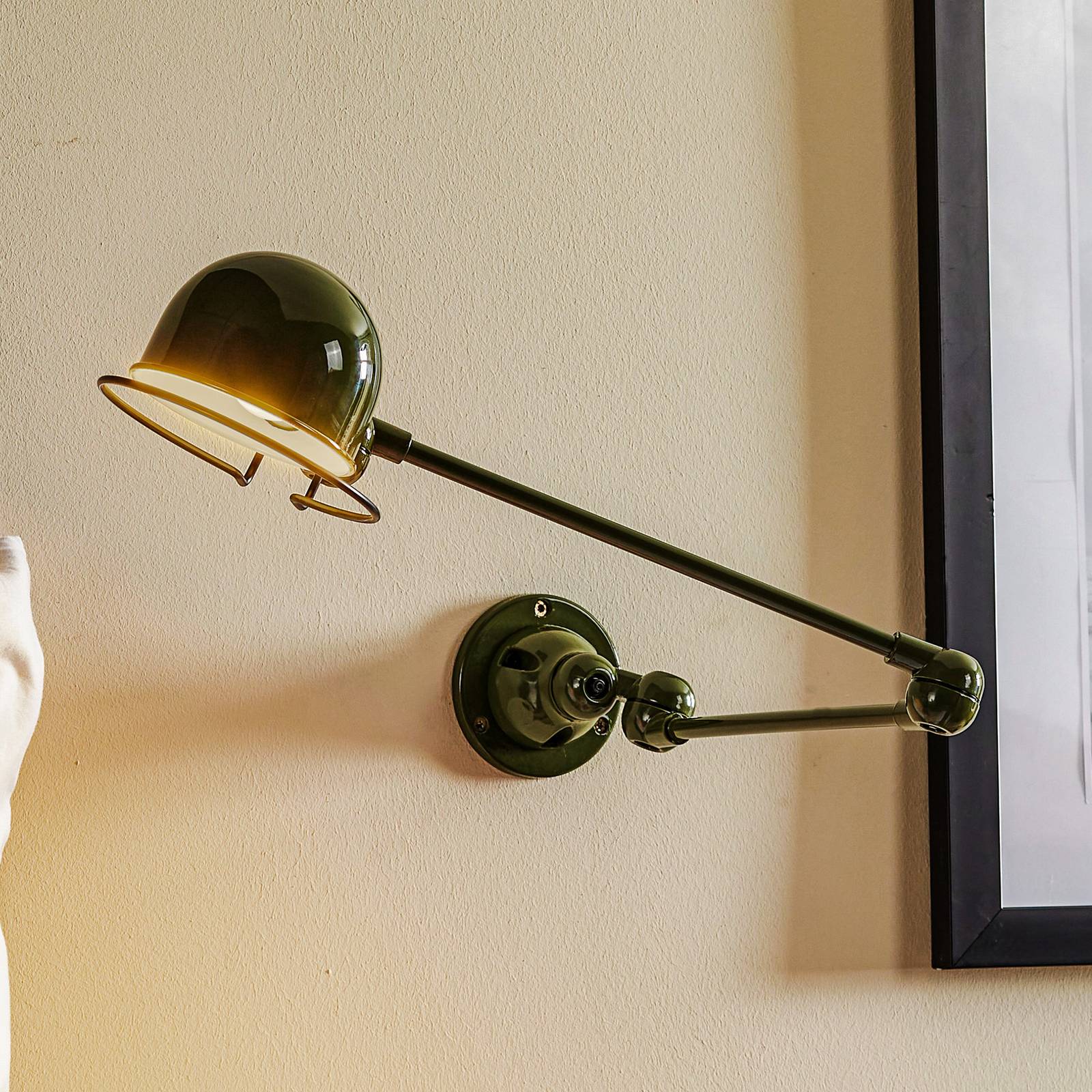 Jieldé Signal SI331 Wandlampe 2fach-Arm olivgrün Jieldé Signal SI331 Wandlampe 2fach-Arm olivgrün von Jieldé