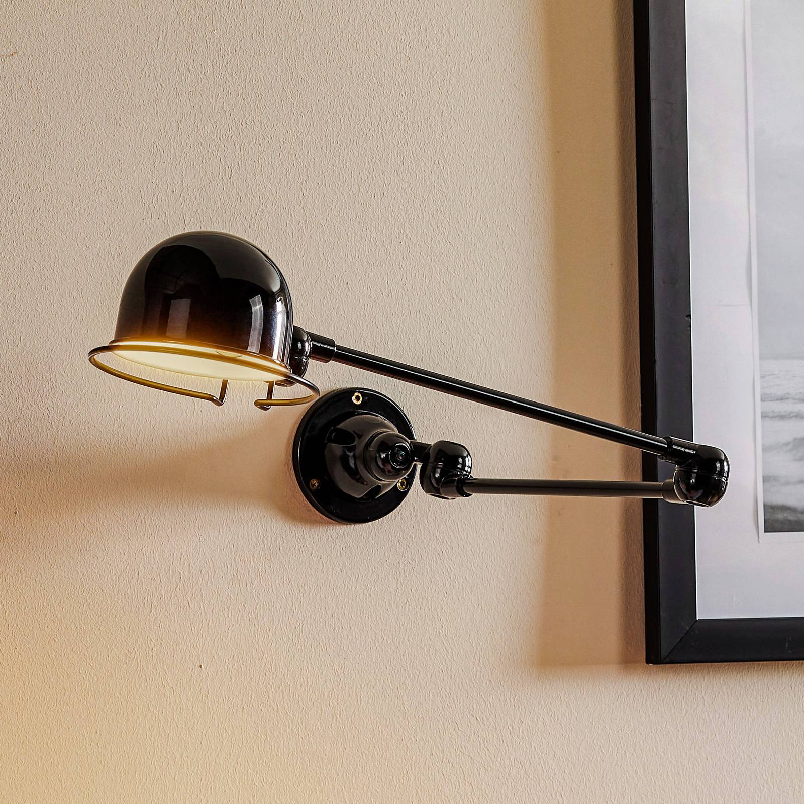 Jieldé Signal SI331 Wandlampe 2fach-Arm schwarz von Jieldé