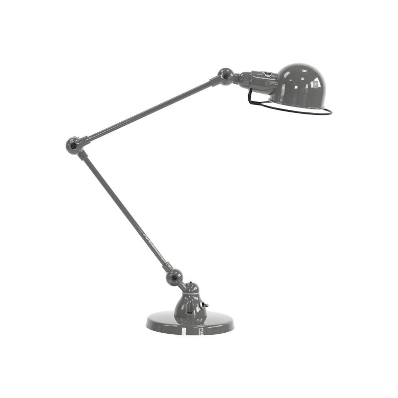Jieldé Signal SI333 Tischlampe mit Fuß, mausgrau von Jieldé