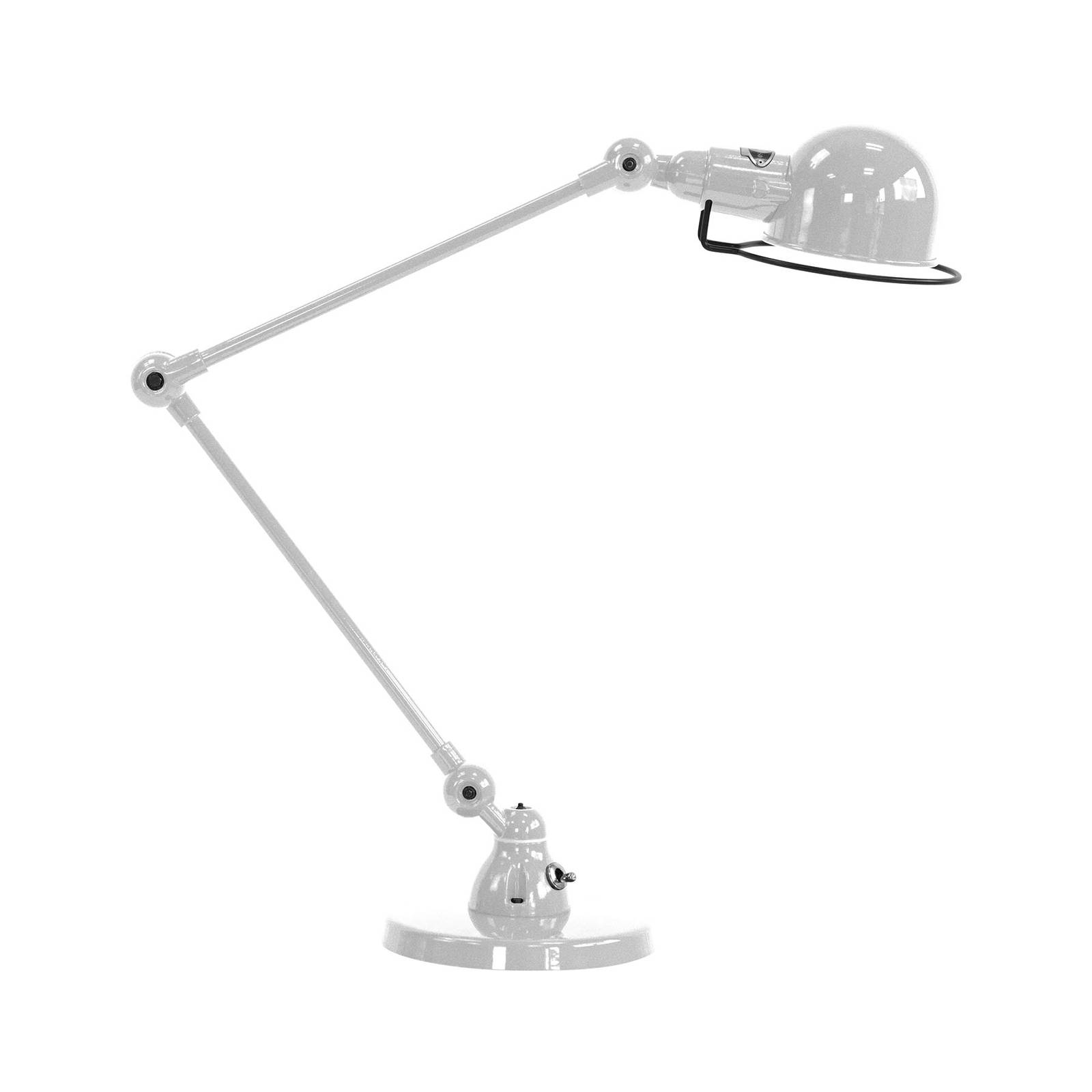 Jieldé Signal SI333 Tischlampe mit Fuß, silbergrau Jieldé Signal SI333 Tischlampe mit Fuß, silbergrau von Jieldé
