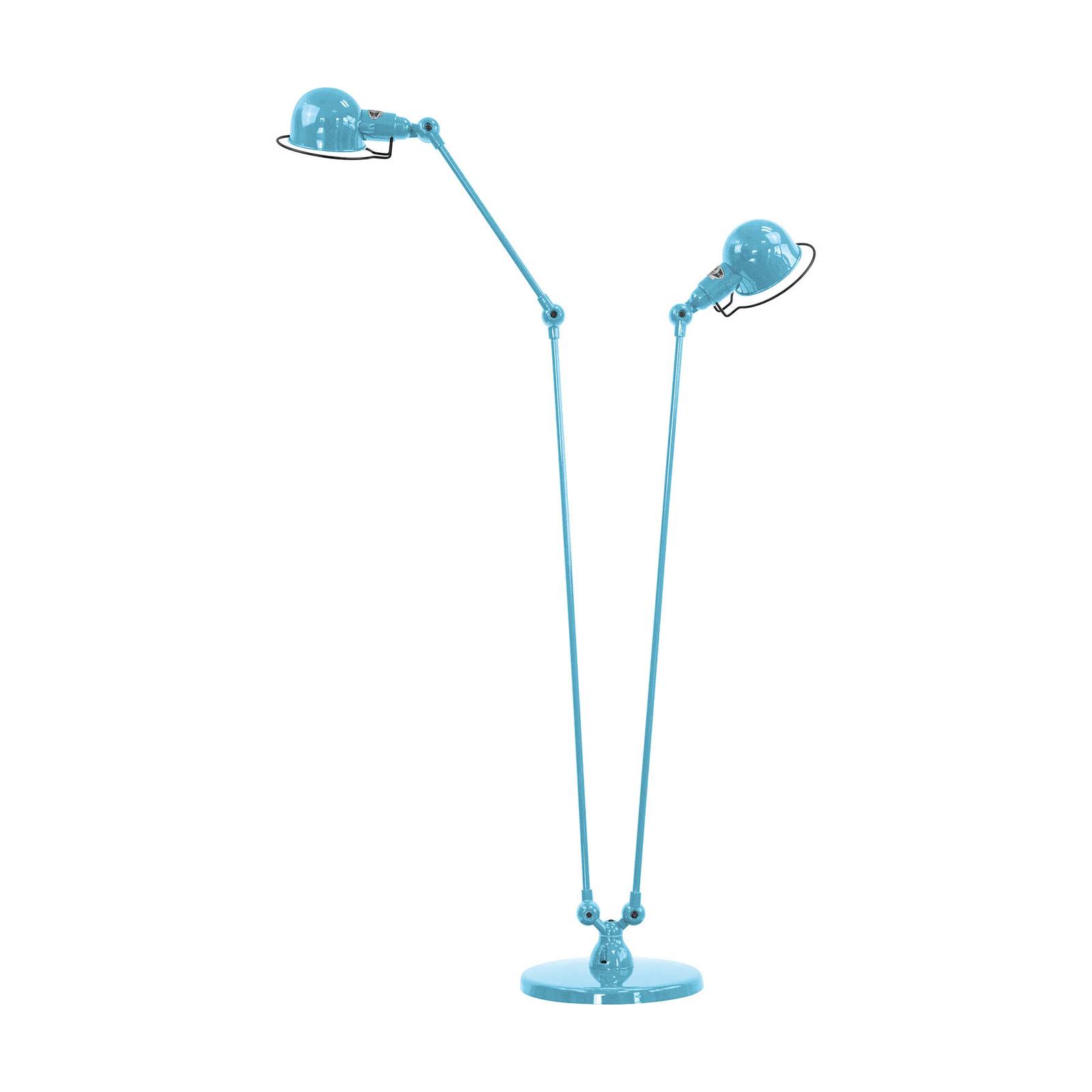 Jieldé Signal SI8380 Stehlampe, 2-flg. pastellblau von Jieldé