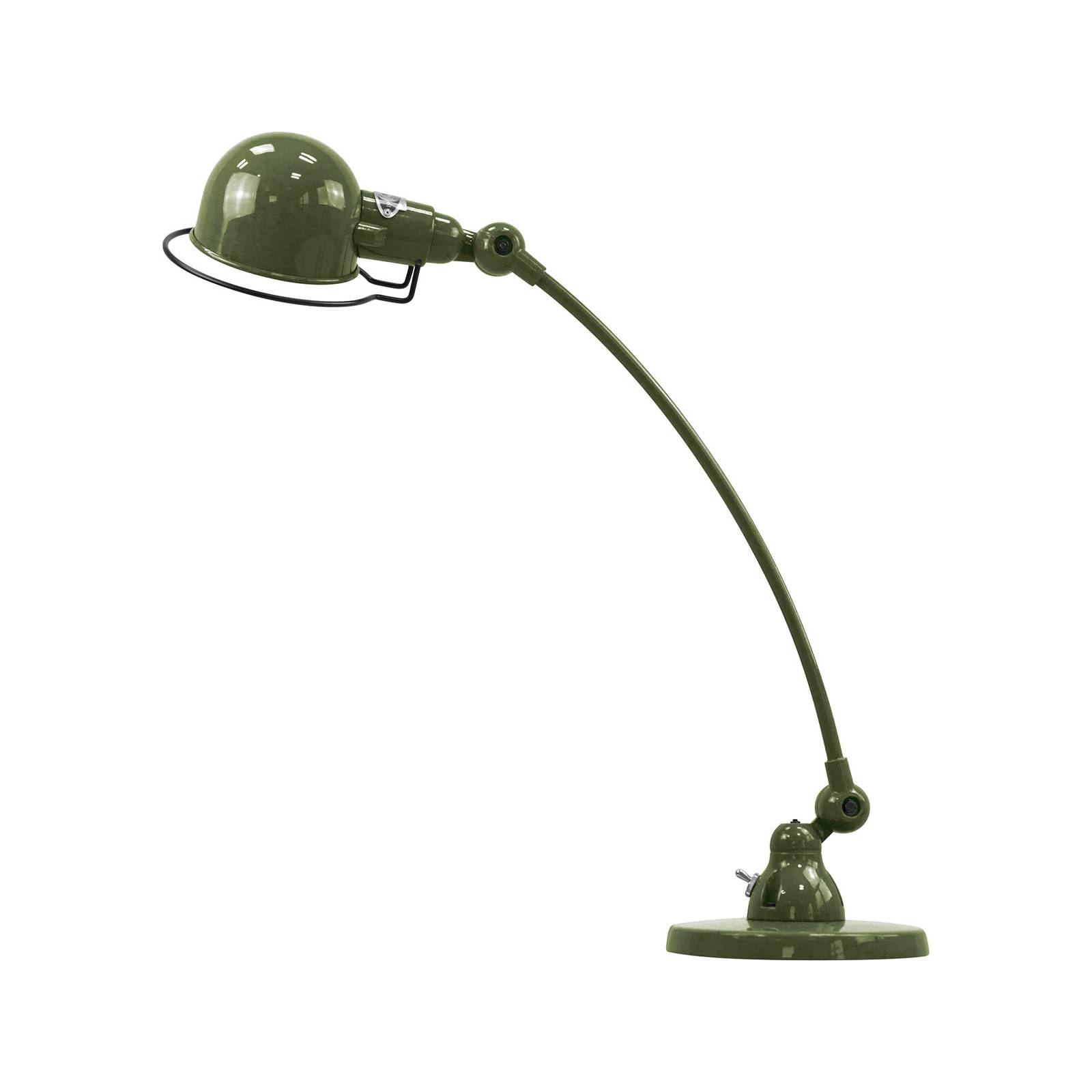 Jieldé Signal SIC400 Tischlampe, Fuß 1 Arm grün von Jieldé