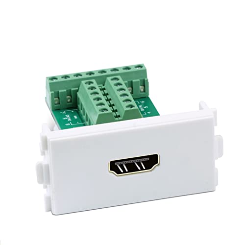 Jienk Lötfreie Plattenmontage HDMI Buchse auf Klemmblock Breakout, Port Terminal lötfreie Breakout Connector Board Jienk Lötfreie Plattenmontage HDMI Buchse auf Klemmblock Breakout, Port Terminal lötfreie Breakout Connector Board von Jienk