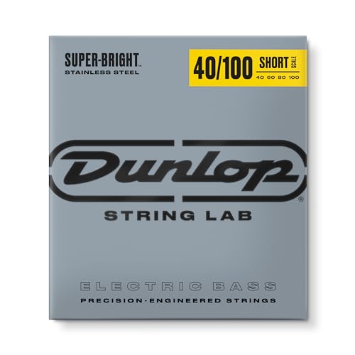 Bassgitarren-Saiten Dunlop SB Steel Short 40-100 von Jim Dunlop