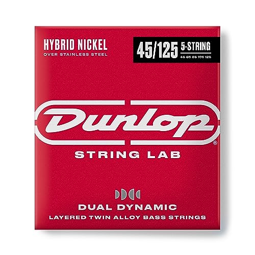 DUNLOP - Bass-Saiten - Hybrid Nickel 45-125 von Jim Dunlop