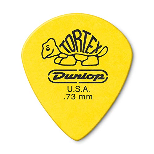 Dunlop 498R.73 Tortex® Jazz III XL, Yellow, .73mm, 72/Bag von Jim Dunlop
