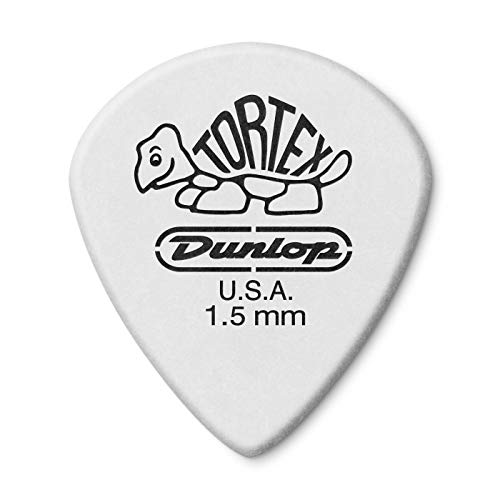 Dunlop 498r150 72 Stück Plektren für Gitarre weiß von Jim Dunlop