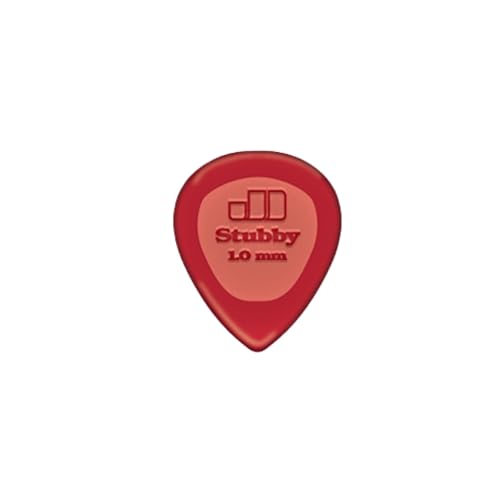 Dunlop Plectren Big Stubby 1, Bag/24 Stück von Jim Dunlop