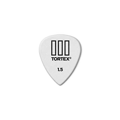 Dunlop Tortex III Plektren, 1,50 mm, 12 Stück von Dunlop