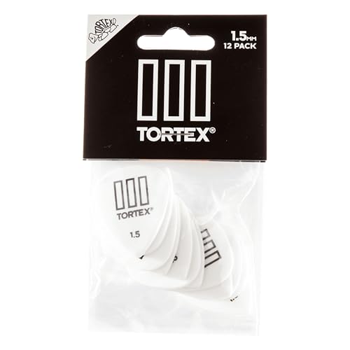 Dunlop Tortex III Plektren, 1,50 mm, 12 Stück von Dunlop
