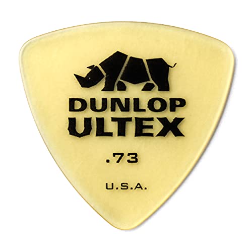 JIM DUNLOP Plektrum Ultex Triangel 0,73mm 12 Stück von Jim Dunlop