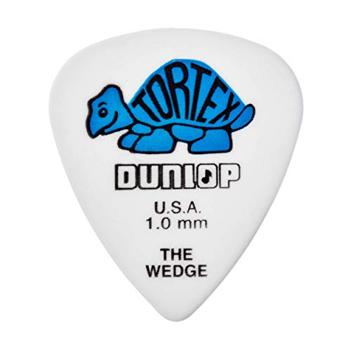 Jim Dunlop 424P1.0 Tortex Wedge Guitar Pick (Pack of 12) von Jim Dunlop