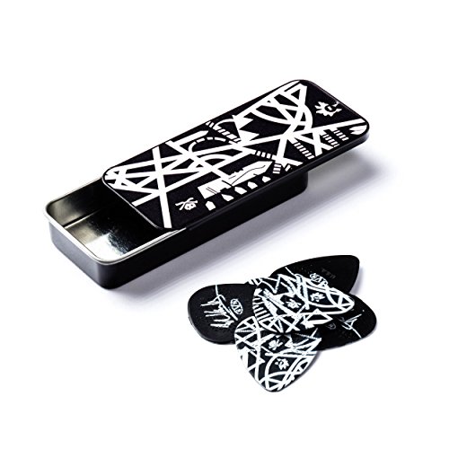 JIM DUNLOP Plektrum Eddie Van Halen, Starbody, Schachtel aus Metall mit 6 Stück von Jim Dunlop