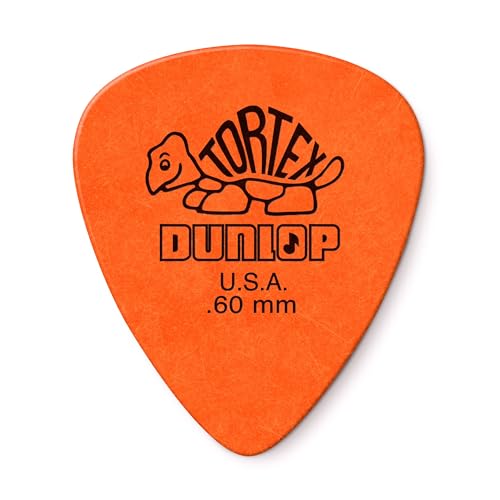 Médiators Jim Dunlop 0,60mm Tortex 0,60mm sachet de 12 von Jim Dunlop