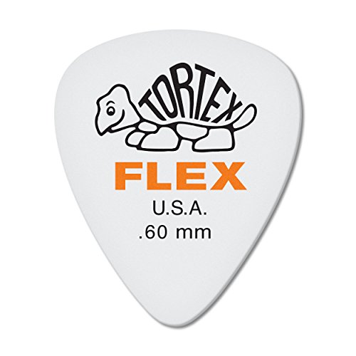 Dunlop Gitarrenplektren 12 Stück .60mm | White von Jim Dunlop