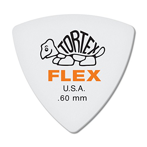 Médiators Jim Dunlop 0,60mm Tortex Flex Triangle 0,60mm sachet de 6 von Jim Dunlop