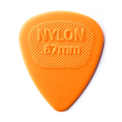 JIM DUNLOP Plektrum Nylon Midi 0,67mm 72 Stück von Jim Dunlop