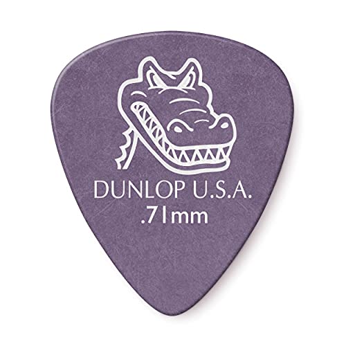 Médiators Jim Dunlop 0,71mm Gator Grip 0,71mm sachet de 12 von Jim Dunlop