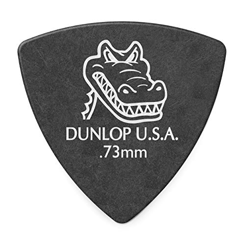 JIM DUNLOP Plektrum Gator Grip Klein Triangel 0,73mm, 6 Stück von Jim Dunlop