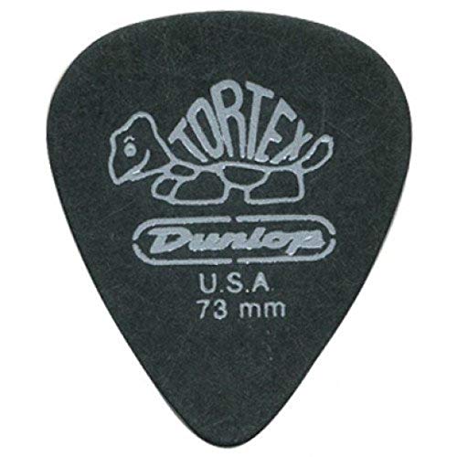 Médiators Jim Dunlop 0,73mm Tortex Pitch Black 0,73mm sachet de 12 von Jim Dunlop