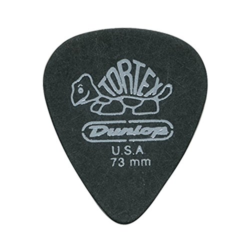 Médiators Jim Dunlop 0,73mm Tortex Pitch Black 0,73mm sachet de 72 von Jim Dunlop