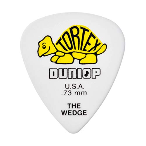 Médiators Jim Dunlop 0,73mm Tortex Wedge 0,73mm sachet de 12 von Jim Dunlop