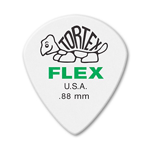 Médiators Jim Dunlop 0,88mm Tortex Flex Jazz III XL 0,88mm sachet de 12 von Jim Dunlop