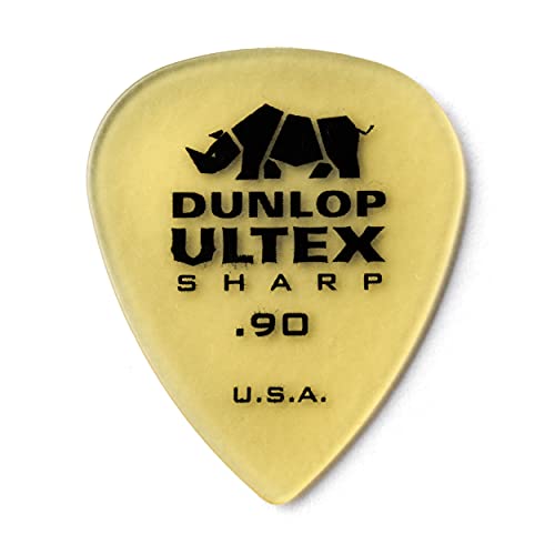 Médiators Jim Dunlop 0,90mm Ultex Sharp 0,90mm sachet de 6 von Jim Dunlop