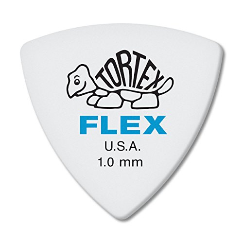 JIM DUNLOP Plektrum Tortex Flex Triangel 1,00mm 72 Stück von Jim Dunlop
